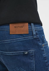 Mustang Vegas Męskie Spodnie Jeansowe Denim Blue 1013733 5000 783